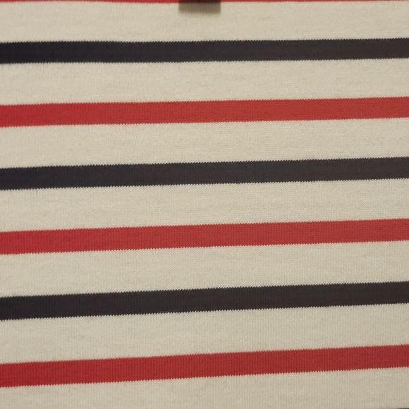 RALPH LAUREN STRIPED COTTON JERSEY DRESS SIZE L/G 12-14 - Picture 2 of 5